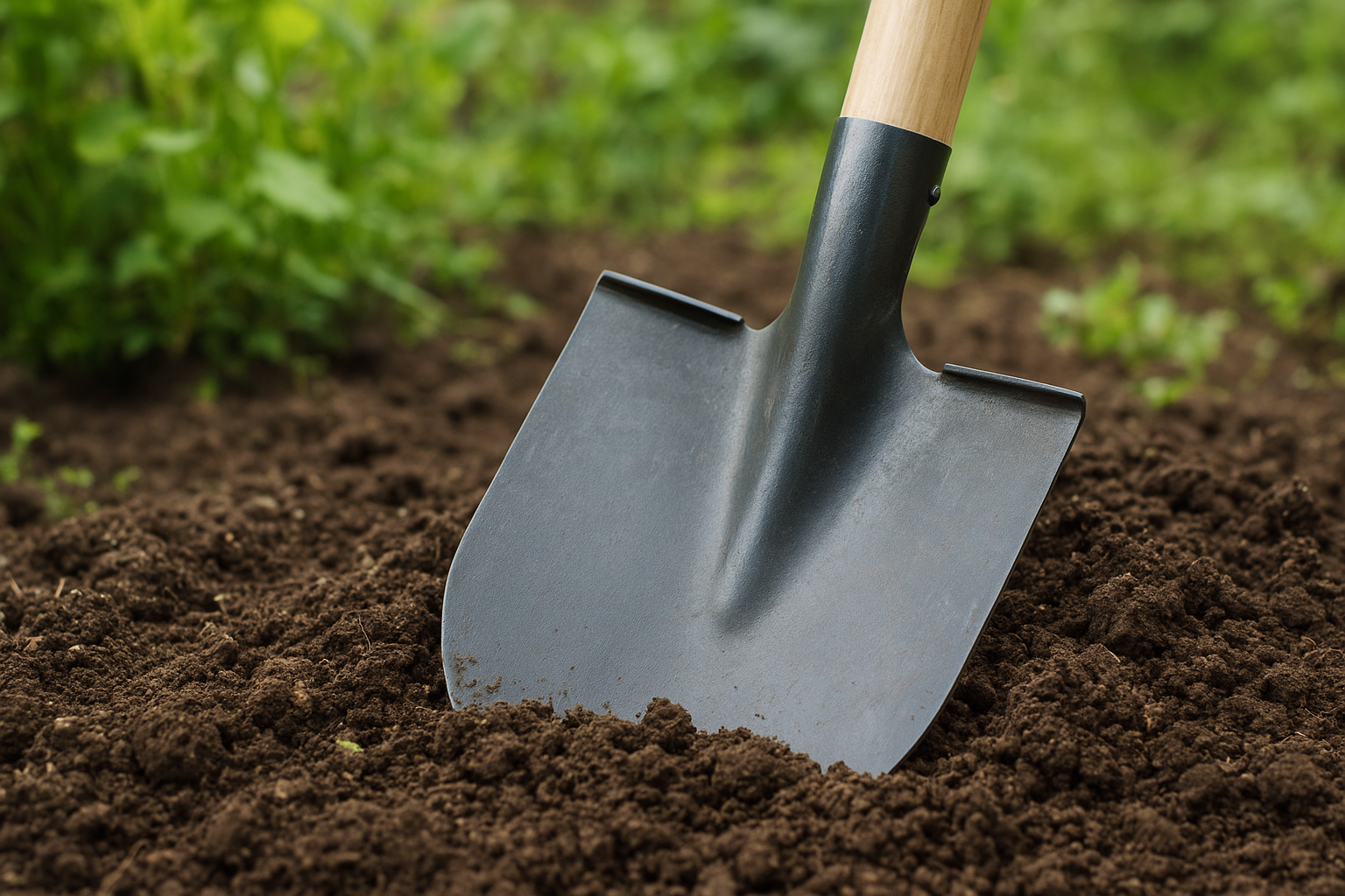Ergonomisk spade til nybegyndere – perfekt til gravearbejde